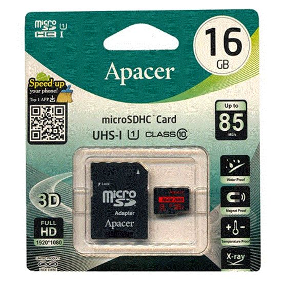 تصویر  کارت حافظه اپیسر16GB مدل UHS-I U1