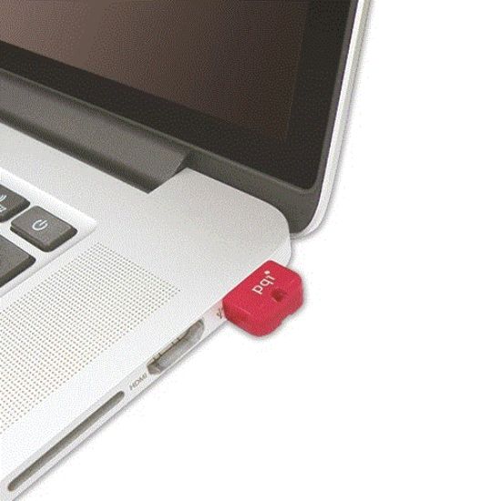 تصویر  فلش مموری پی کیو آی مدل 602L ظرفیت 16GB