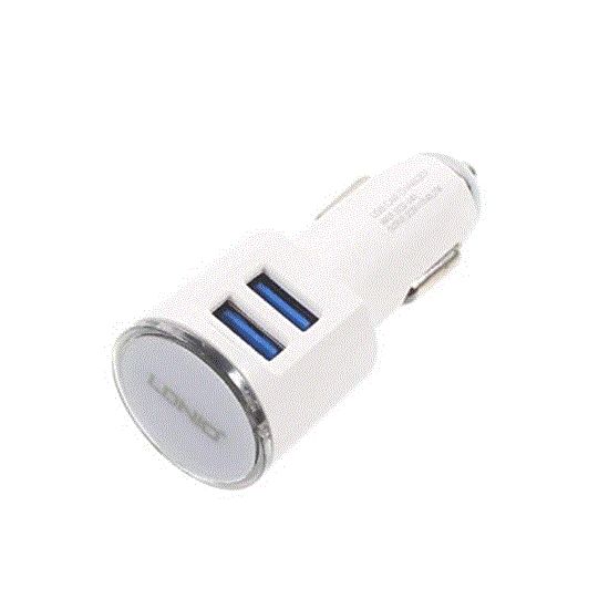 تصویر  شارژر فندکی الدینیو 2 پورت مدلDL-C29