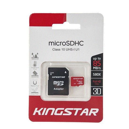تصویر  کارت حافظه کینگ استار ظرفیت 16GB