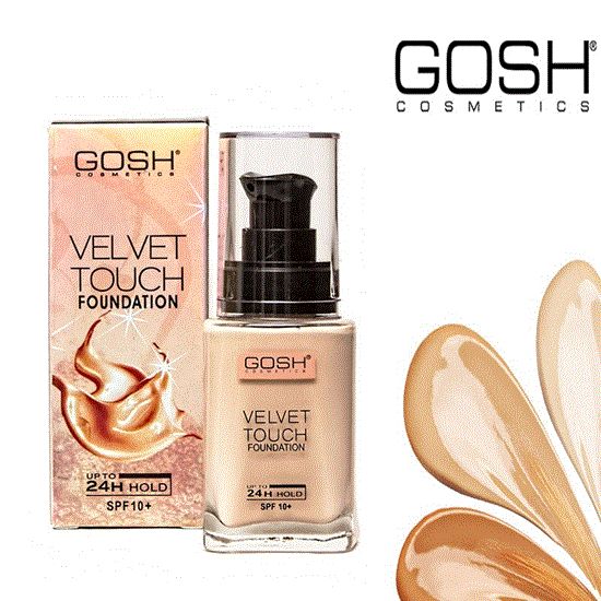 تصویر  کرم پودر گاش Gosh اورجینال روشن کد 401