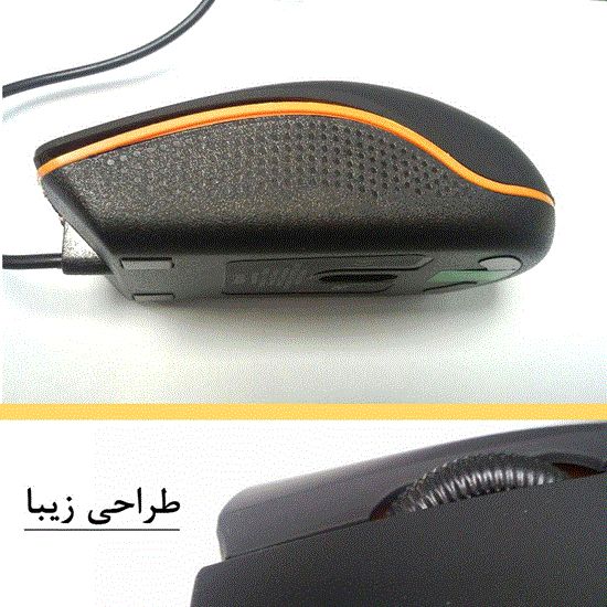 تصویر  موس رویال  مشکی مدل  M100