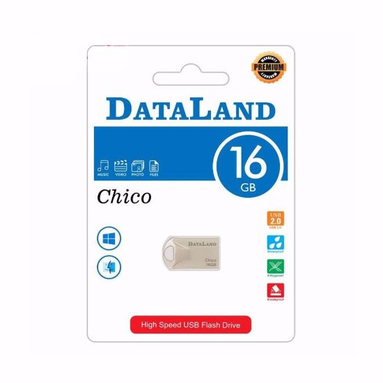 تصویر  فلش مموری دیتالند مدل Chico ظرفیت 16GB
