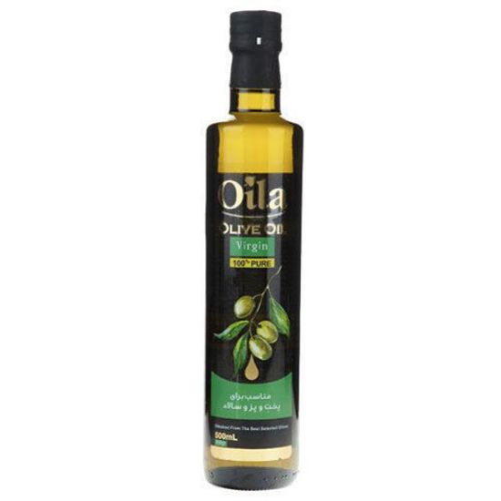 روغن زیتون بکر اویلا حجم 500 میلی لیتر