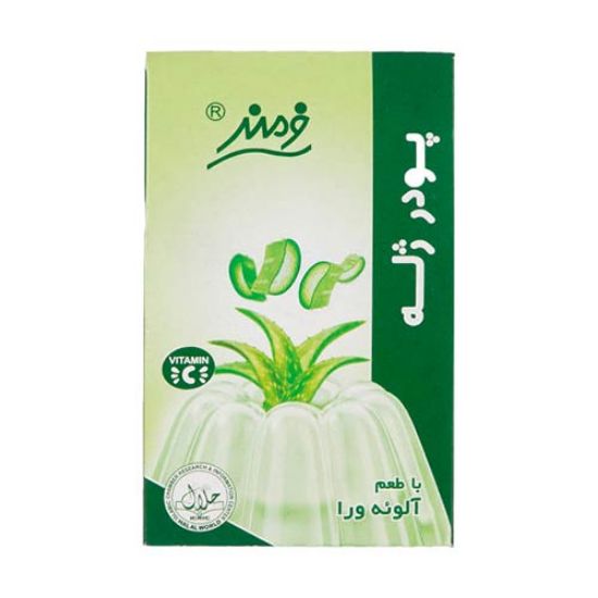 تصویر  پودر ژله فرمند با طعم آلوئه ورا وزن 100 گرم