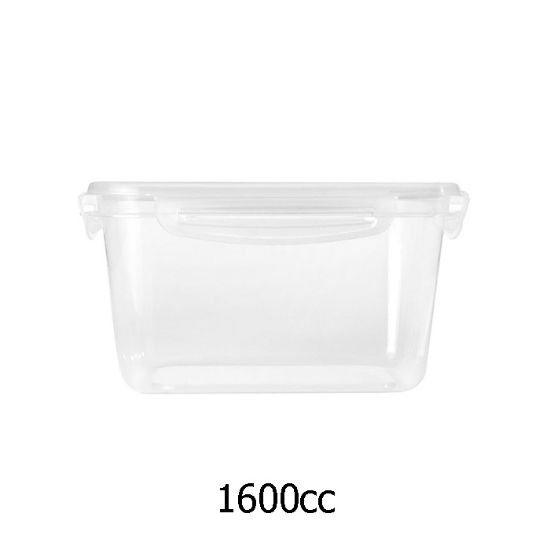 تصویر  ظرف نگهدارنده kleez  ظرفیت 1600cc رنگ آبی