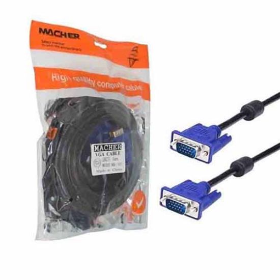 تصویر  کابل 4+3 VGA مچر طول 5 متر مدل MR-103