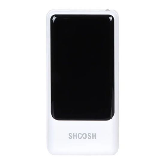 تصویر  پاوربانک شوش مدل SH-125 ظرفیت 20000 میلی آمپر ساعت سفید