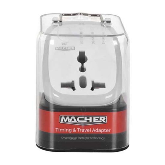 تصویر  تبدیل برق 3 به 2 تایمر دار مچر مدل MR-265